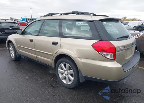 2009 Subaru Outback 2.5I из США, поврежденный, VIN 4S4BP61C897314706